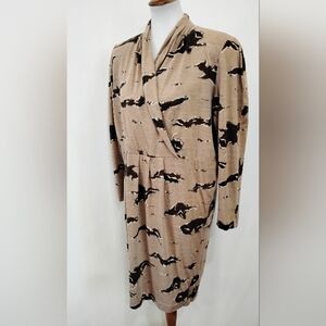 VINTAGE GIOVANNOZI WOOL BLEND DRESS